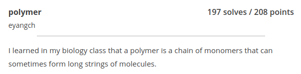 polymer